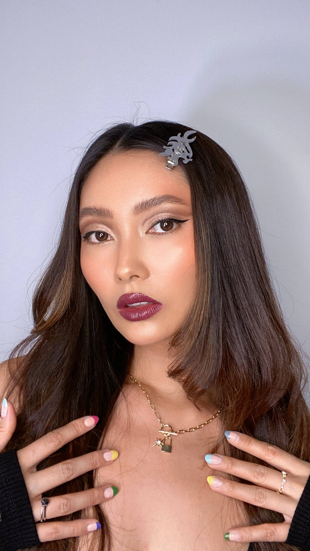 AUBERGINE - Matte finish