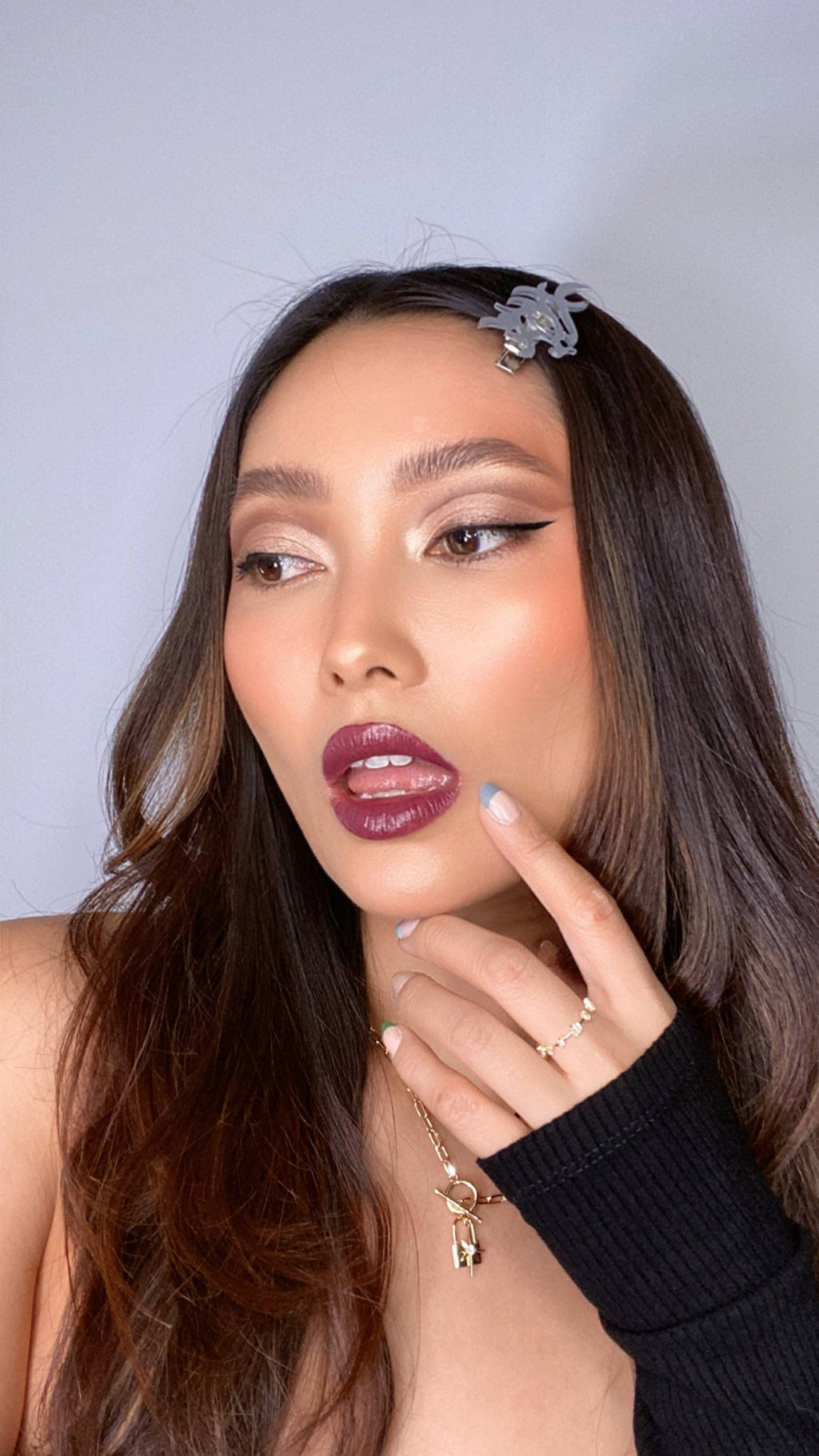 AUBERGINE - Matte finish